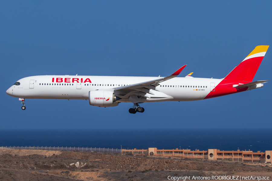 Iberia Airbus A350-941 (EC-MYX) | Photo 400541