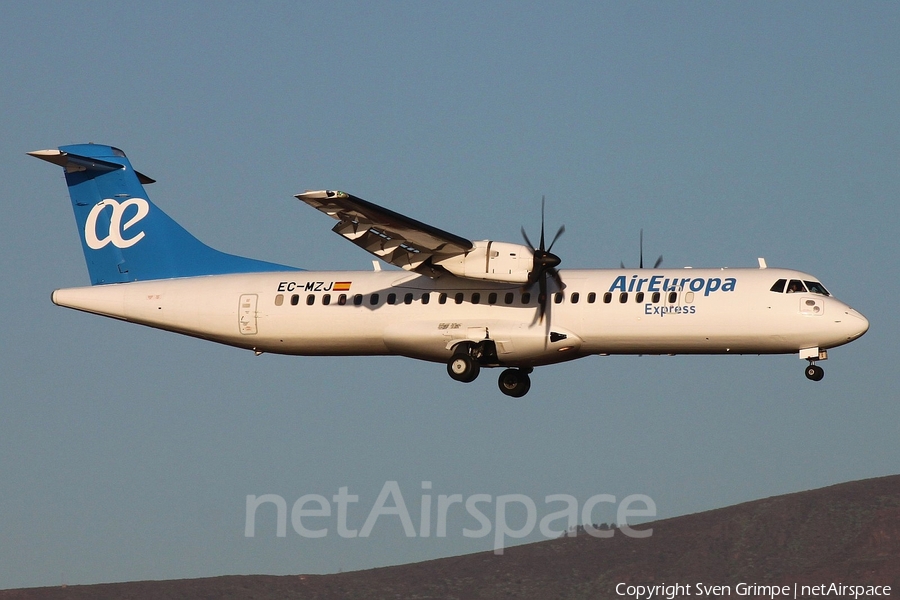 Air Europa Express (Aeronova) ATR 72-500 (EC-MZJ) | Photo 314029