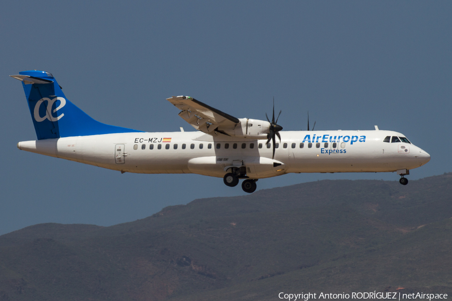 Air Europa Express (Aeronova) ATR 72-500 (EC-MZJ) | Photo 314421