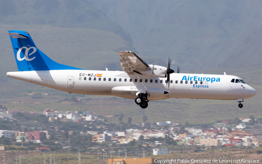 Air Europa Express (Aeronova) ATR 72-500 (EC-MZJ) | Photo 340530