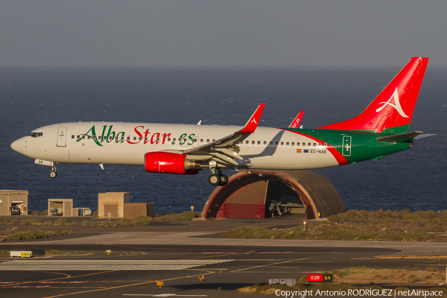 Alba Star Boeing 737-81Q (EC-NAB) | Photo 323517