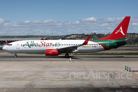 Alba Star Boeing 737-81Q (EC-NAB) at  Madrid - Barajas, Spain