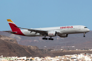 Iberia Airbus A350-941 (EC-NBE) at  Gran Canaria, Spain