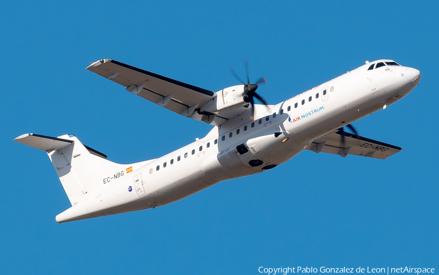 Iberia Regional (Air Nostrum) ATR 72-600 (EC-NBG) | Photo 352567