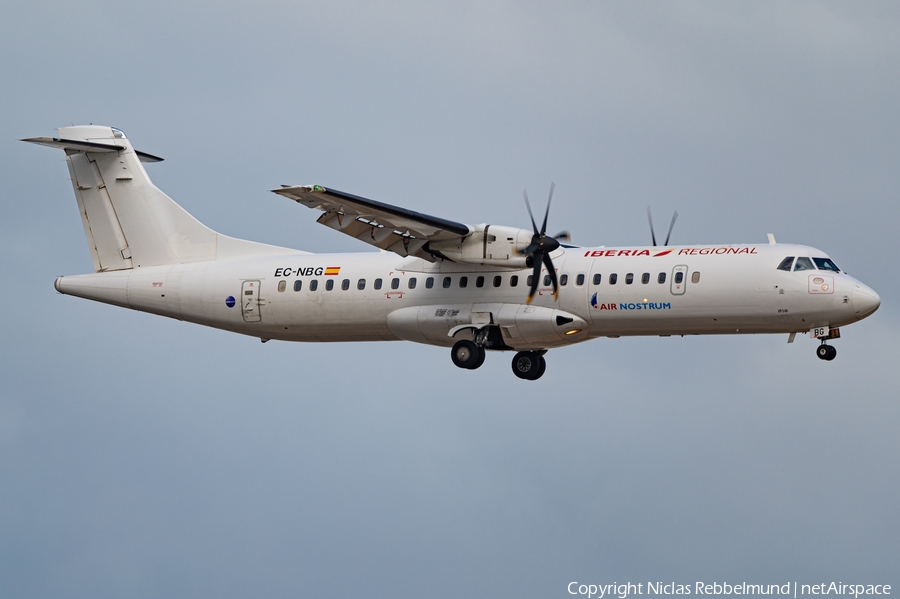 Iberia Regional (Air Nostrum) ATR 72-600 (EC-NBG) | Photo 641981