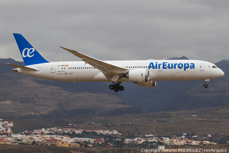 Air Europa Boeing 787-9 Dreamliner (EC-NBM) | Photo 328641