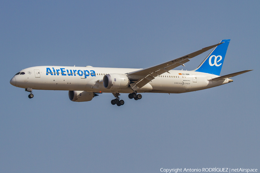 Air Europa Boeing 787-9 Dreamliner (EC-NBM) | Photo 352285