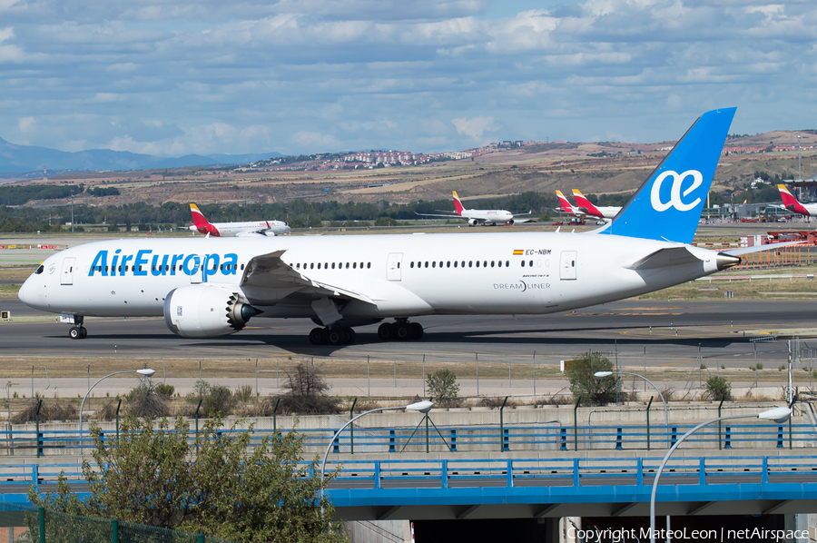 Air Europa Boeing 787-9 Dreamliner (EC-NBM) | Photo 350156