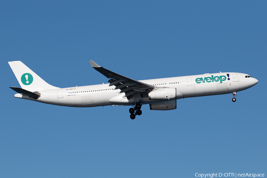 Evelop Airlines Airbus A330-343X (EC-NBP) | Photo 357524