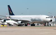 Plus Ultra Airbus A340-313X (EC-NBU) at  Madrid - Barajas, Spain