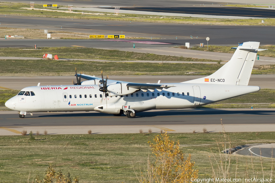 Iberia Regional (Air Nostrum) ATR 72-600 (EC-NCD) | Photo 362248