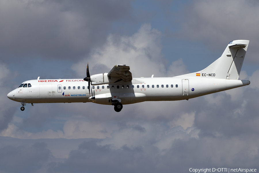 Iberia Regional (Air Nostrum) ATR 72-600 (EC-NCD) | Photo 529742