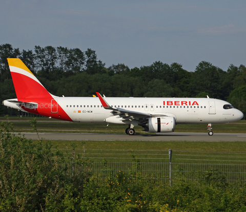 Iberia Airbus A320-251N (EC-NCM) at  Hamburg - Fuhlsbuettel (Helmut Schmidt), Germany