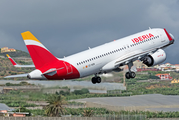 Iberia Airbus A320-251N (EC-NCM) at  La Palma (Santa Cruz de La Palma), Spain