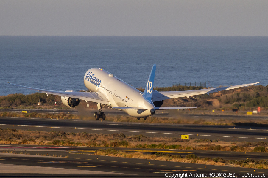 Air Europa Boeing 787-9 Dreamliner (EC-NCY) | Photo 371244