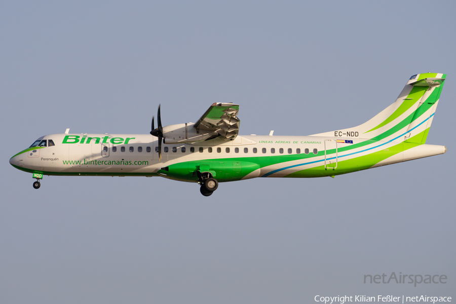 Binter Canarias ATR 72-600 (EC-NDD) | Photo 533829