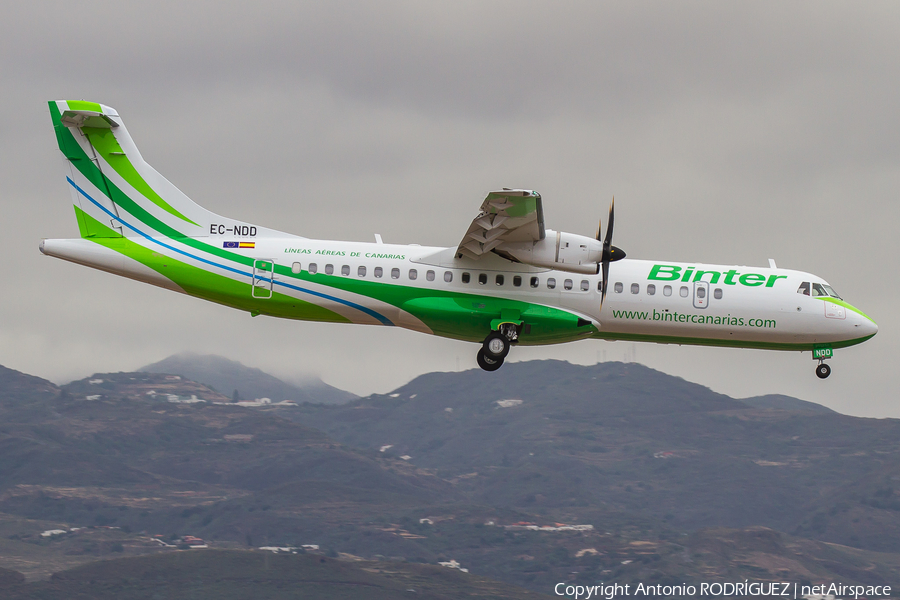 Binter Canarias ATR 72-600 (EC-NDD) | Photo 328640