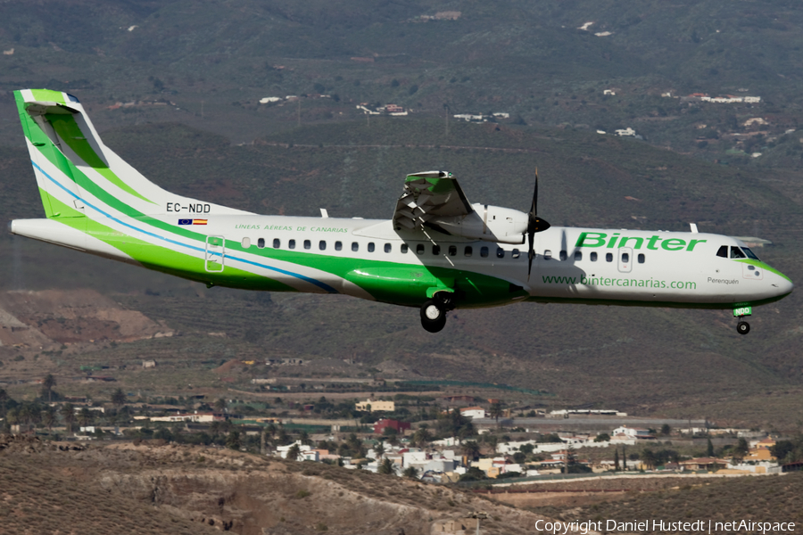 Binter Canarias ATR 72-600 (EC-NDD) | Photo 412874
