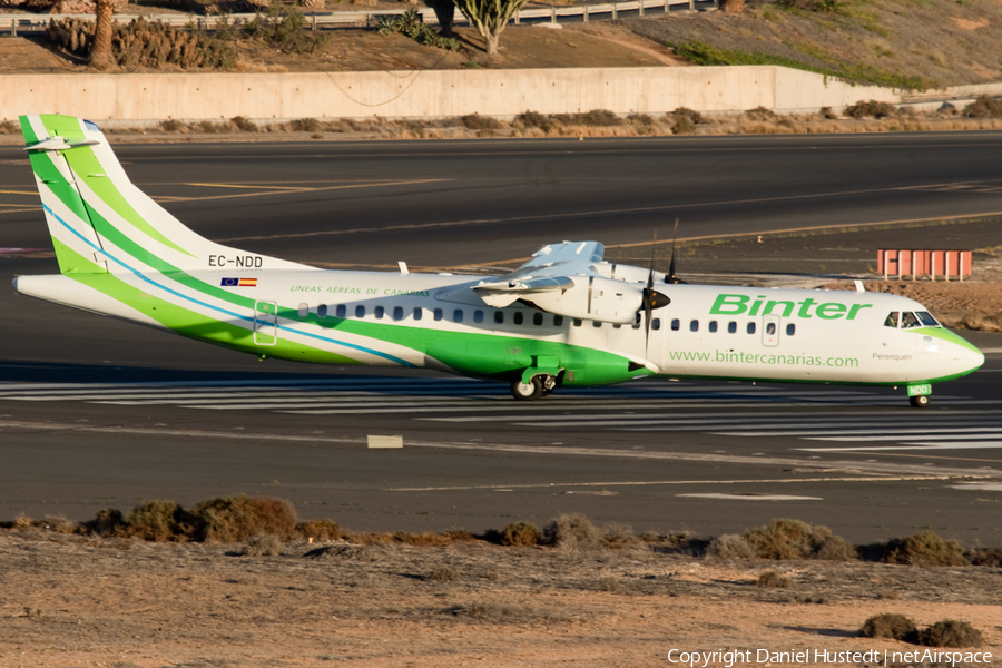 Binter Canarias ATR 72-600 (EC-NDD) | Photo 413387