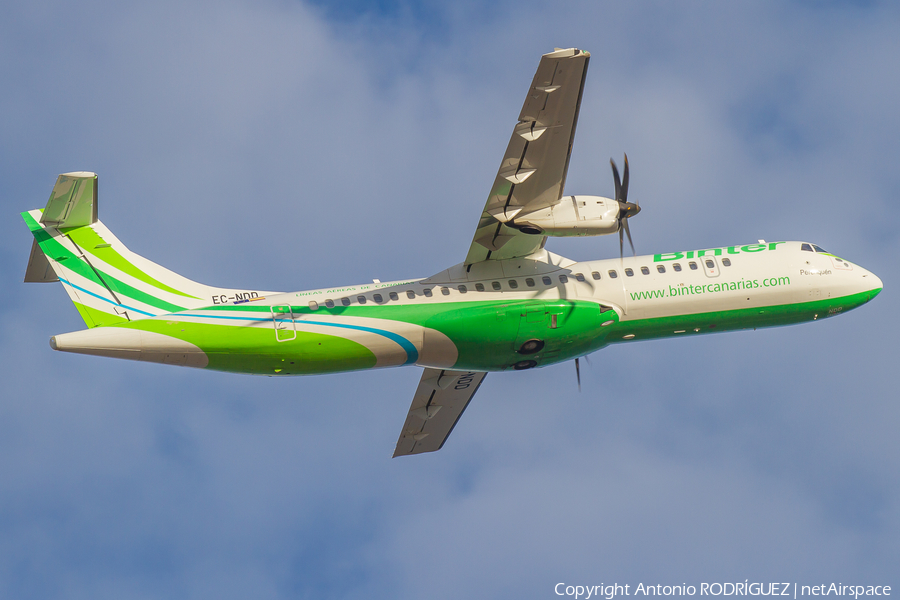 Binter Canarias ATR 72-600 (EC-NDD) | Photo 500972