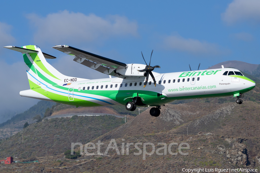 Binter Canarias ATR 72-600 (EC-NDD) | Photo 453517