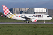 Volotea Airbus A319-112 (EC-NDG) at  Hamburg - Finkenwerder, Germany