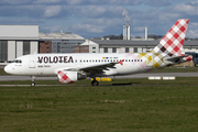 Volotea Airbus A319-112 (EC-NDG) at  Hamburg - Finkenwerder, Germany