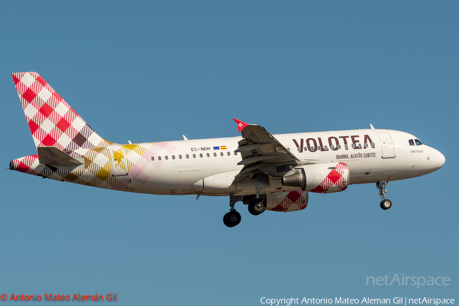 Volotea Airbus A319-112 (EC-NDH) | Photo 673902