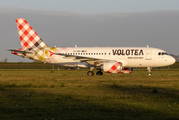 Volotea Airbus A319-112 (EC-NDH) at  Hamburg - Finkenwerder, Germany