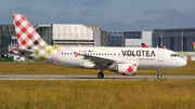 Volotea Airbus A319-112 (EC-NDH) at  Hamburg - Finkenwerder, Germany