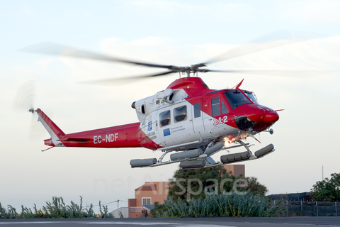 Pegasus Aviacion Bell 412HP (EC-NDJ) at  Tenerife - La Guancha Heliport, Spain