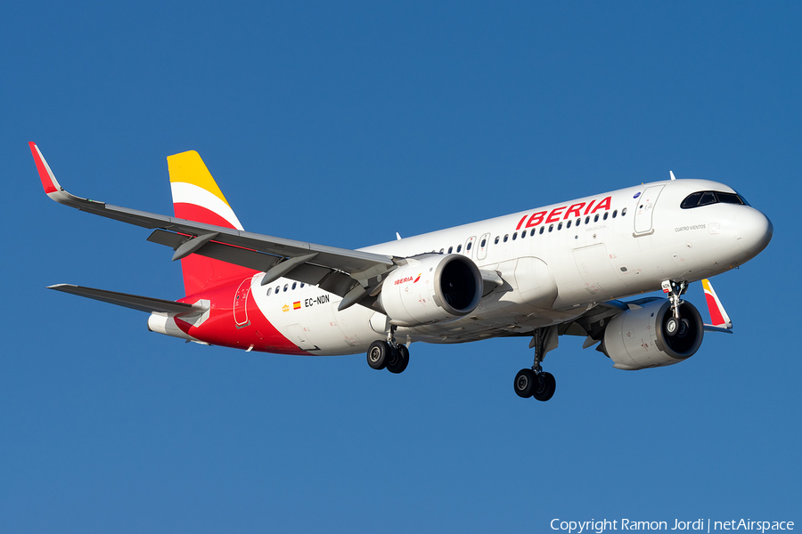 Iberia Airbus A320-251N (EC-NDN) | Photo 442860