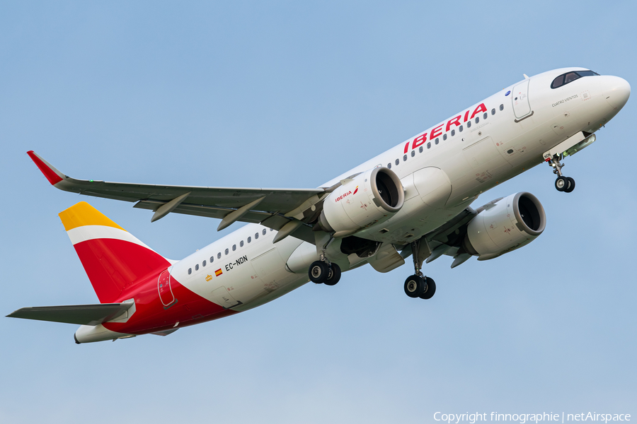 Iberia Airbus A320-251N (EC-NDN) | Photo 465485