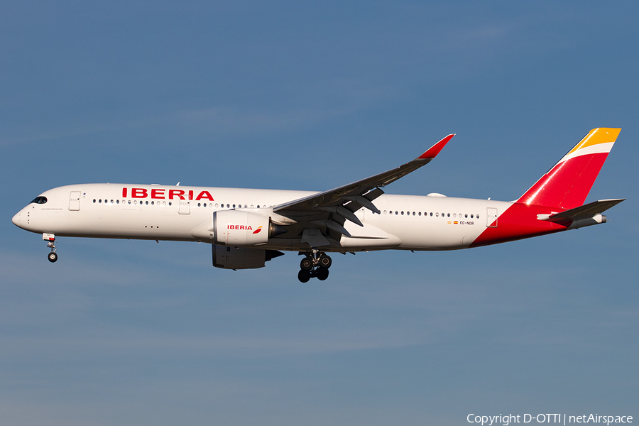 Iberia Airbus A350-941 (EC-NDR) | Photo 376196