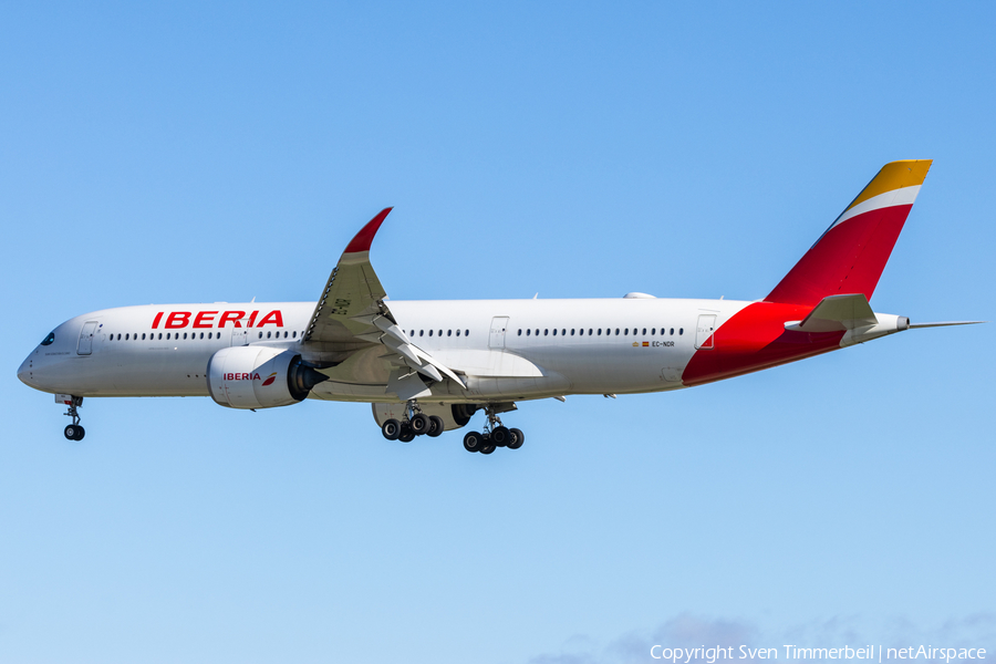 Iberia Airbus A350-941 (EC-NDR) | Photo 602634