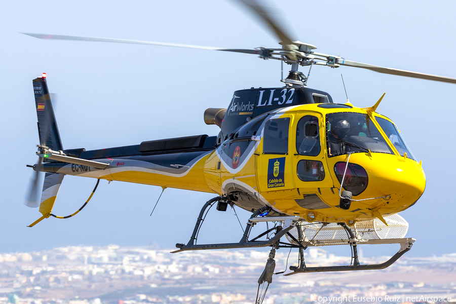 Airworks Helicopters Aerospatiale AS350B3 Ecureuil (EC-NDT) | Photo 475755