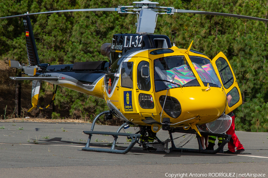 Airworks Helicopters Aerospatiale AS350B3 Ecureuil (EC-NDT) | Photo 459902