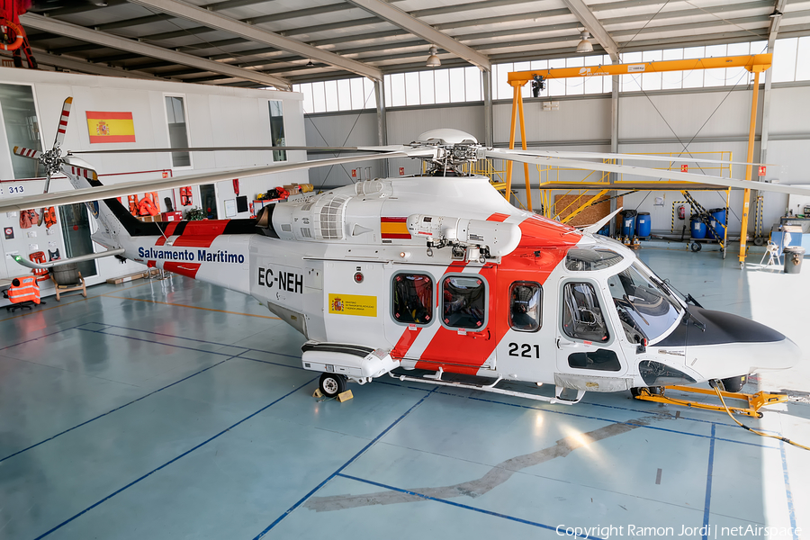 Salvamento Maritimo AgustaWestland AW139 (EC-NEH) | Photo 594197