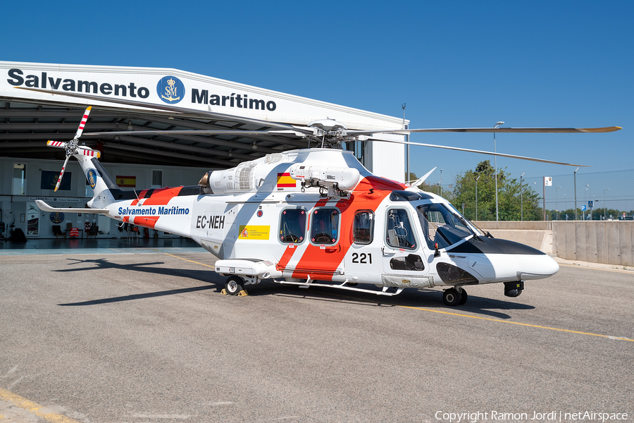 Salvamento Maritimo AgustaWestland AW139 (EC-NEH) | Photo 596920