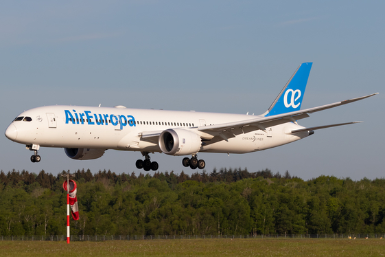 Air Europa Boeing 787-9 Dreamliner (EC-NEI) at  Hamburg - Fuhlsbuettel (Helmut Schmidt), Germany