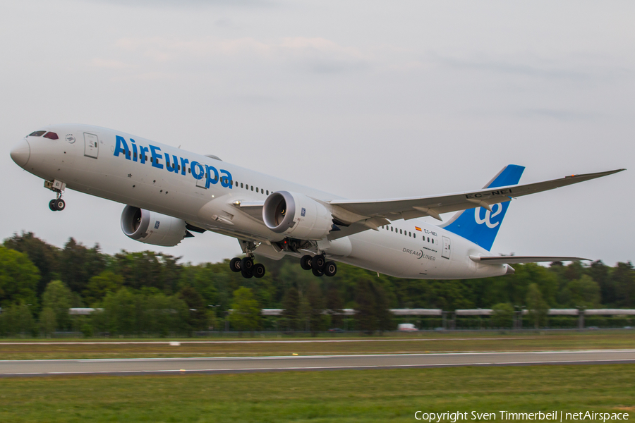 Air Europa Boeing 787-9 Dreamliner (EC-NEI) | Photo 384787