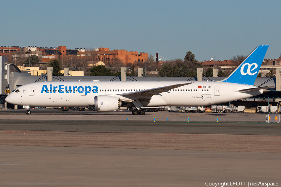 Air Europa Boeing 787-9 Dreamliner (EC-NEI) | Photo 376555