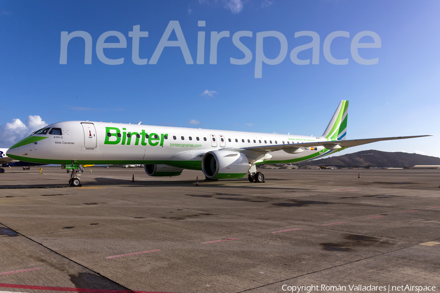 Binter Canarias Embraer ERJ-195E2 (ERJ-190-400STD) (EC-NEZ) | Photo 363091