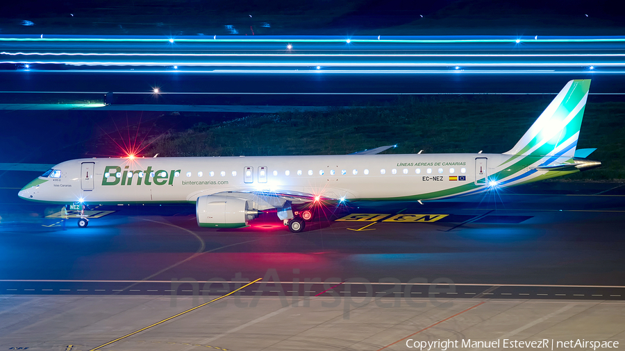 Binter Canarias Embraer ERJ-195E2 (ERJ-190-400STD) (EC-NEZ) | Photo 362657