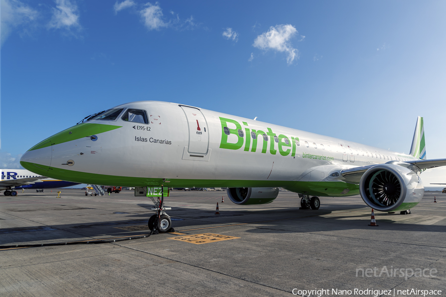 Binter Canarias Embraer ERJ-195E2 (ERJ-190-400STD) (EC-NEZ) | Photo 406429