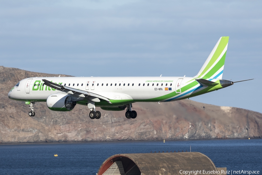 Binter Canarias Embraer ERJ-195E2 (ERJ-190-400STD) (EC-NFA) | Photo 435992