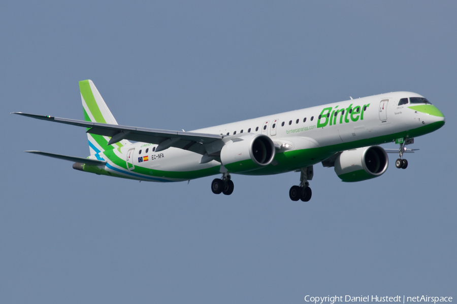Binter Canarias Embraer ERJ-195E2 (ERJ-190-400STD) (EC-NFA) | Photo 471808