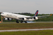 Plus Ultra Airbus A340-642 (EC-NFP) at  Hamburg - Fuhlsbuettel (Helmut Schmidt), Germany