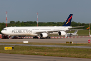 Plus Ultra Airbus A340-642 (EC-NFP) at  Hamburg - Fuhlsbuettel (Helmut Schmidt), Germany