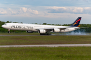 Plus Ultra Airbus A340-642 (EC-NFP) at  Hamburg - Fuhlsbuettel (Helmut Schmidt), Germany